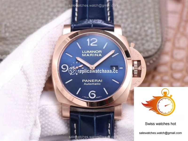 Panerai Luminor Marina Goldtech PAM01112 VS Factory Blue Dial 1 Panerai Luminor Marina Goldtech PAM01112 VS Factory Blue Dial 1