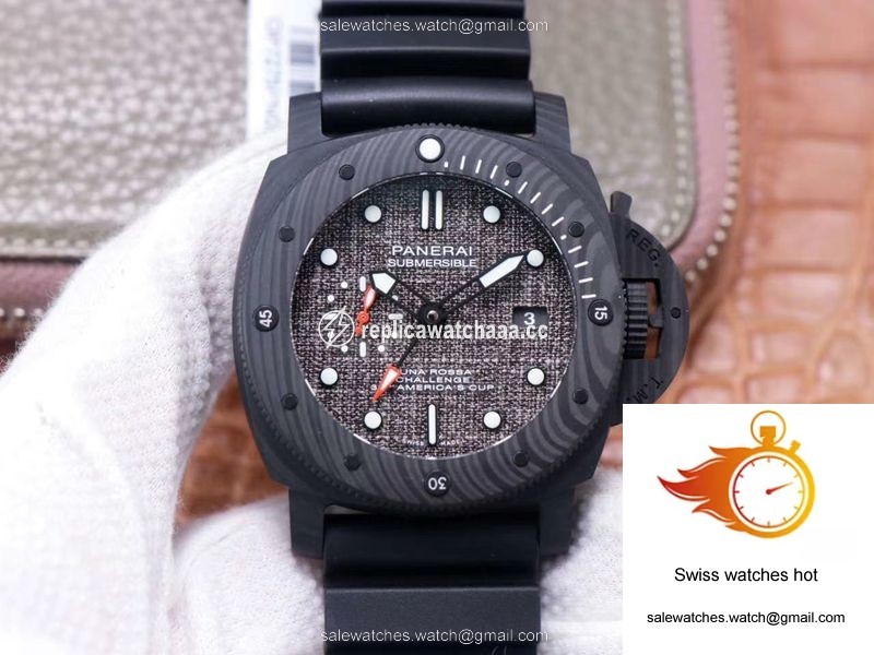 Panerai Submersible Luna Rossa PAM01039 VS Factory Black Carbon 1 Panerai Submersible Luna Rossa PAM01039 VS Factory Black Carbon 1