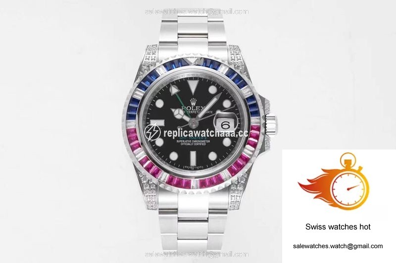 Rolex GMT Master II 116759 SAru-78209 ROF Factory Black Dial 1 Rolex GMT Master II 116759 SAru-78209 ROF Factory Black Dial 1