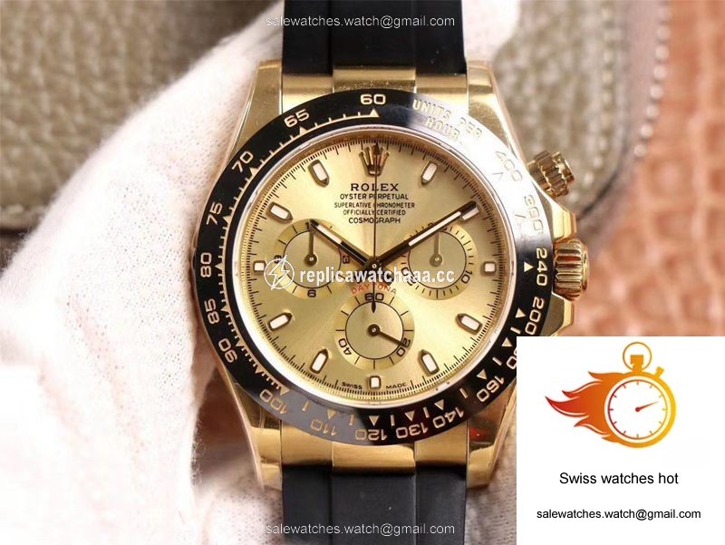 Rolex Daytona M116518LN-0042 Noob Factory Champagne Dial 4130 Movement 1 Rolex Daytona M116518LN-0042 Noob Factory Champagne Dial 4130 Movement 1