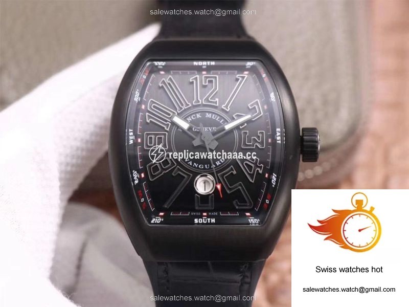 Franck Muller Vanguard V 45 SC DT TT NR BR TT ZF Factory Black Dial 1 Franck Muller Vanguard V 45 SC DT TT NR BR TT ZF Factory Black Dial 1
