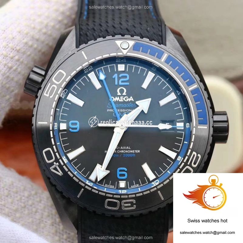 Omega Seamaster 215.92.46.22.01.002 GMT VS Factory Black Ceramic 1 Omega Seamaster 215.92.46.22.01.002 GMT VS Factory Black Ceramic 1
