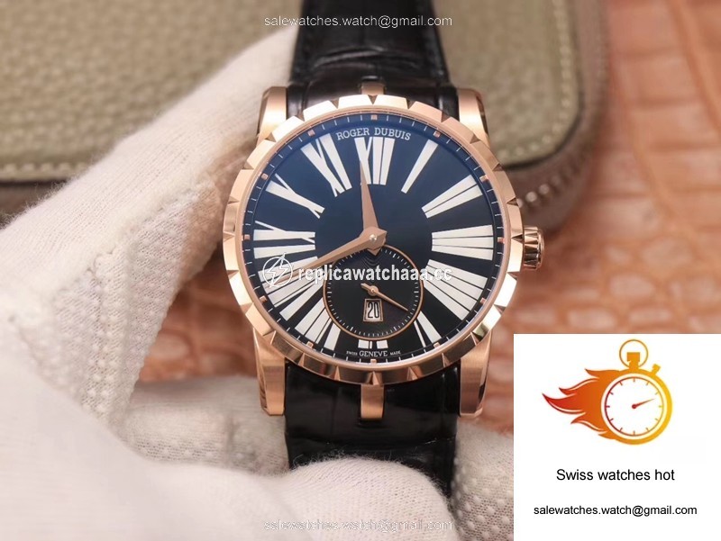 Roger Dubuis Excalibur DBEX0537 PF Factory Black Dial 1 Roger Dubuis Excalibur DBEX0537 PF Factory Black Dial 1