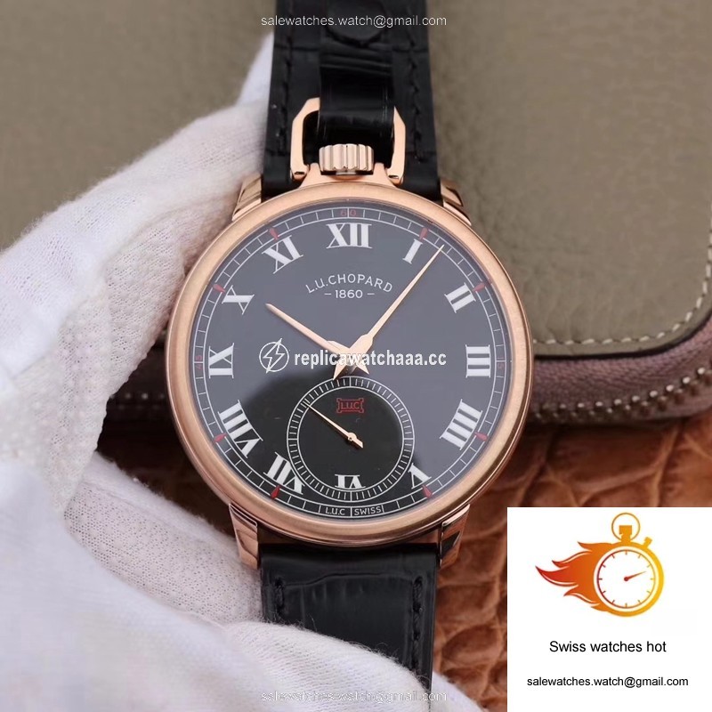 Chopard L.U.C 161923-1001 Louis Ulysse Black Dial 1 Chopard L.U.C 161923-1001 Louis Ulysse Black Dial 1