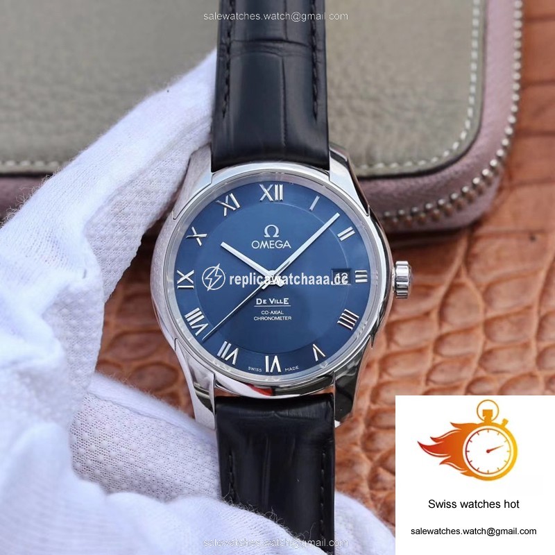 Omega De Ville 431.13.41.21.03.001 VS Factory Blue Dial 1 Omega De Ville 431.13.41.21.03.001 VS Factory Blue Dial 1