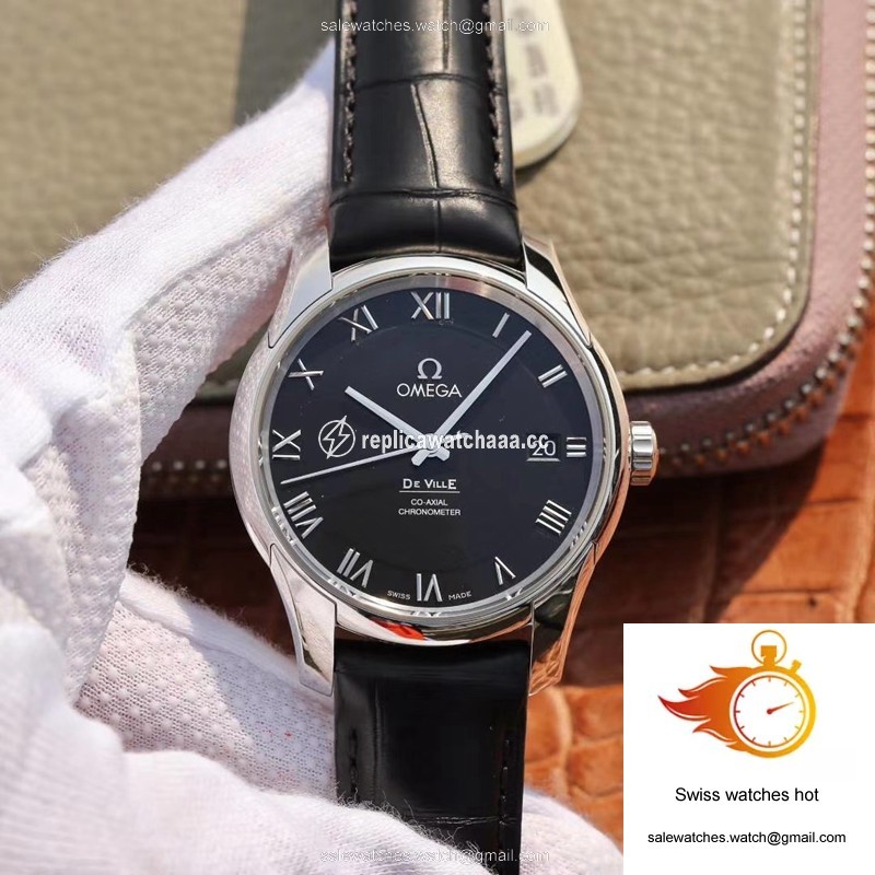 Omega De Ville 431.13.41.21.01.001 VS Factory Black Dial 1 Omega De Ville 431.13.41.21.01.001 VS Factory Black Dial 1