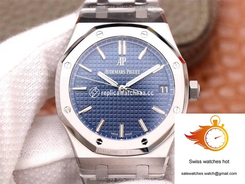 Audemars Piguet Royal Oak 15500ST.OO.1220ST.01 ZF Factory Blue Dial 1 Audemars Piguet Royal Oak 15500ST.OO.1220ST.01 ZF Factory Blue Dial 1