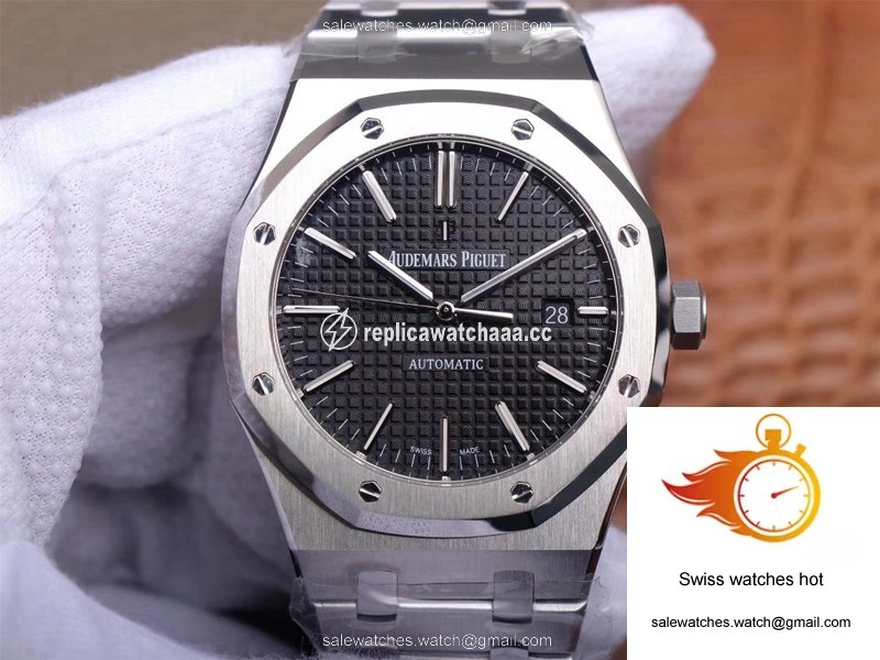 Audemars Piguet Royal Oak 15400ST.OO.1220ST.01 ZF Factory Black Dial 1 Audemars Piguet Royal Oak 15400ST.OO.1220ST.01 ZF Factory Black Dial 1