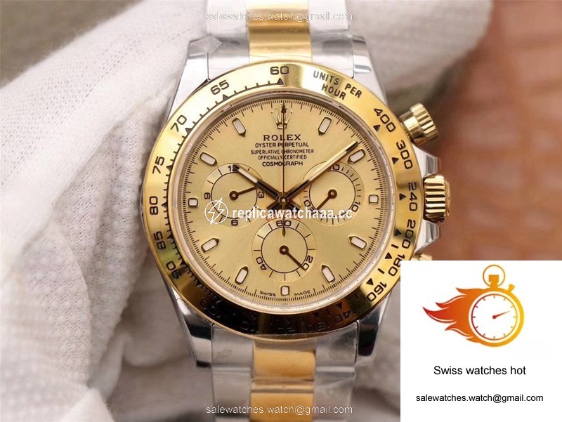 Rolex Daytona Cosmograph m116503-0003 Noob Factory Gold Dial 1 Rolex Daytona Cosmograph m116503-0003 Noob Factory Gold Dial 1