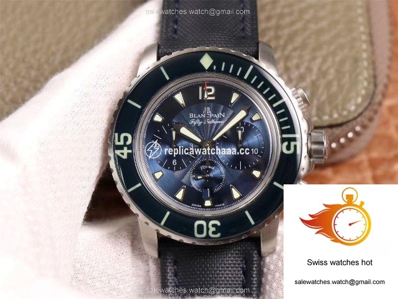 Blancpain Fifty Fathoms Chronographe Flyback 5085FB-1140-52B OM Factory 1 Blancpain Fifty Fathoms Chronographe Flyback 5085FB-1140-52B OM Factory 1