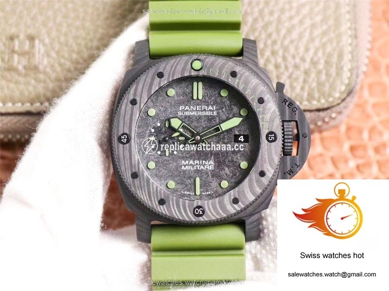 VS Factory Panerai Submersible Marina Militare Carbotech 47MM PAM00961 1 VS Factory Panerai Submersible Marina Militare Carbotech 47MM PAM00961 1