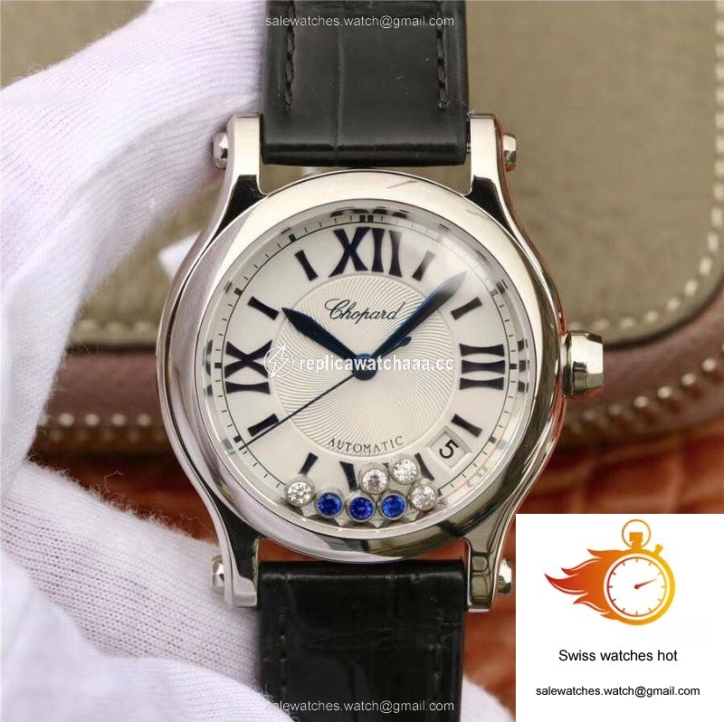 Chopard Happy Sport 36MM Automatic Stainless Steel Diamonds YF Factory 278559-3001 1 Chopard Happy Sport 36MM Automatic Stainless Steel Diamonds YF Factory 278559-3001 1