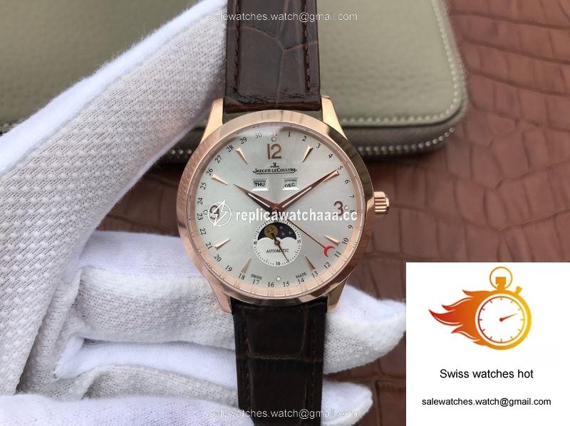 Jaeger-LeCoultre Master Calendar 1552520 KM Facrory Silver Dial 1 Jaeger-LeCoultre Master Calendar 1552520 KM Facrory Silver Dial 1
