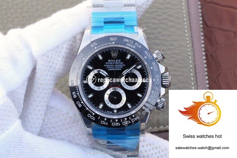 Rolex Daytona Cosmograph 116500LN Noob Factory Black Dial 1 Rolex Daytona Cosmograph 116500LN Noob Factory Black Dial 1