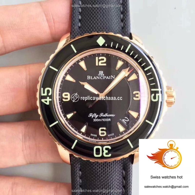Blancpain Fifty Fathoms 5015-3630-52 ZF Factory Black Dial 1 Blancpain Fifty Fathoms 5015-3630-52 ZF Factory Black Dial 1