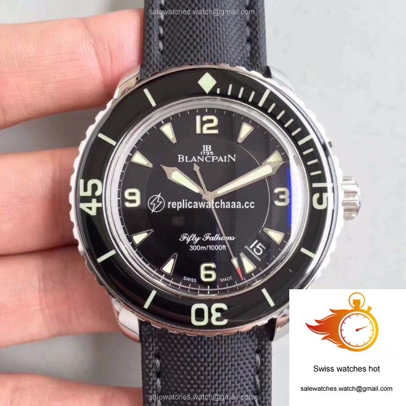 Blancpain Fifty Fathoms 5015-1130-52 ZF Factory Black Dial 1 Blancpain Fifty Fathoms 5015-1130-52 ZF Factory Black Dial 1
