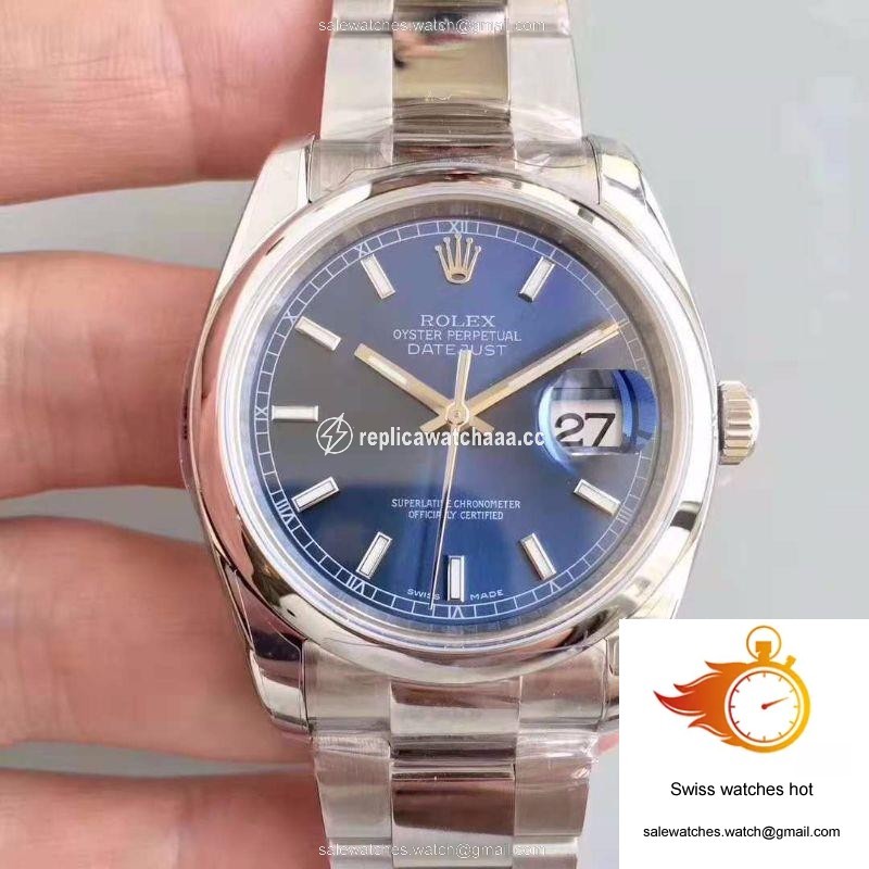 Rolex Datejust 116200 36MM AR Factory Blue Dial 1 Rolex Datejust 116200 36MM AR Factory Blue Dial 1