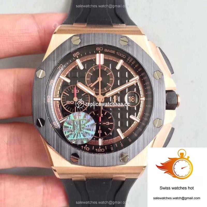 Audemars Piguet Royal Oak Offshore 26401RO.OO.A002CA.01 JF Factory V2 Black Dial 1 Audemars Piguet Royal Oak Offshore 26401RO.OO.A002CA.01 JF Factory V2 Black Dial 1