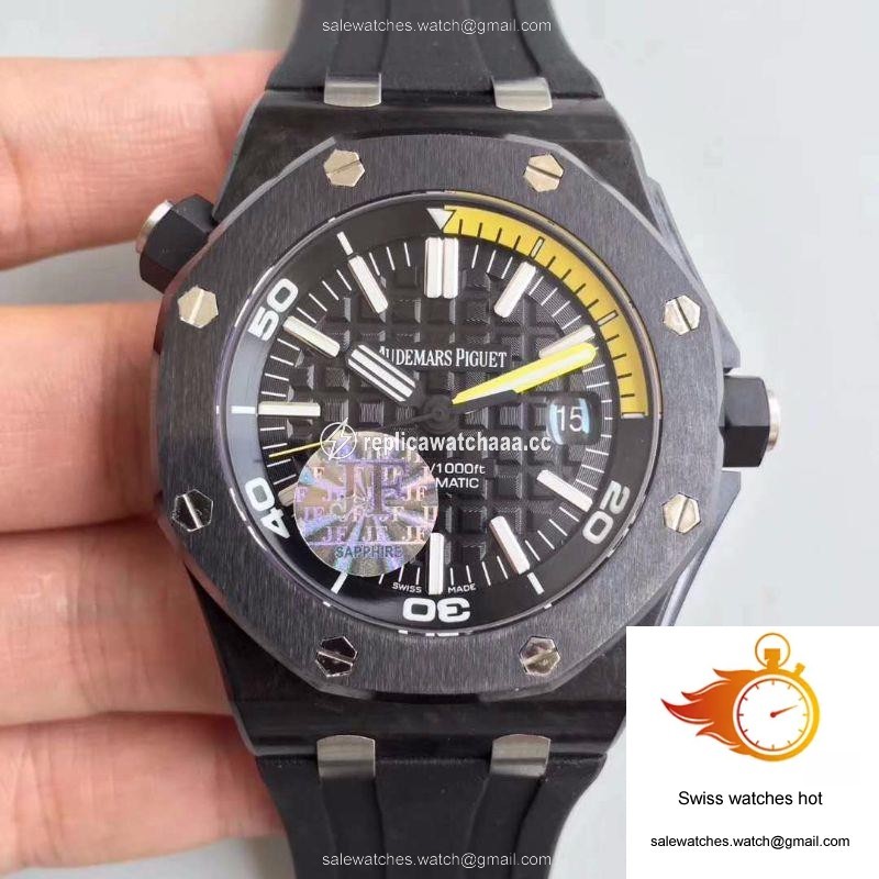 Audemars Piguet Royal Oak Offshore Diver 15706 JF Factory Black Dial 1 Audemars Piguet Royal Oak Offshore Diver 15706 JF Factory Black Dial 1