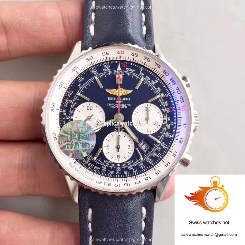 Breitling Navitimer 01 AB012012/BB01/437X/A20BA.1 JF Factory Blue Dial 1 Breitling Navitimer 01 AB012012/BB01/437X/A20BA.1 JF Factory Blue Dial 1