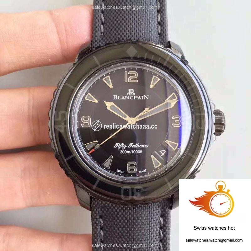 Blancpain Fifty Fathoms Dark Knight 5015-11C30-52A ZF Factory Black Dial 1 Blancpain Fifty Fathoms Dark Knight 5015-11C30-52A ZF Factory Black Dial 1