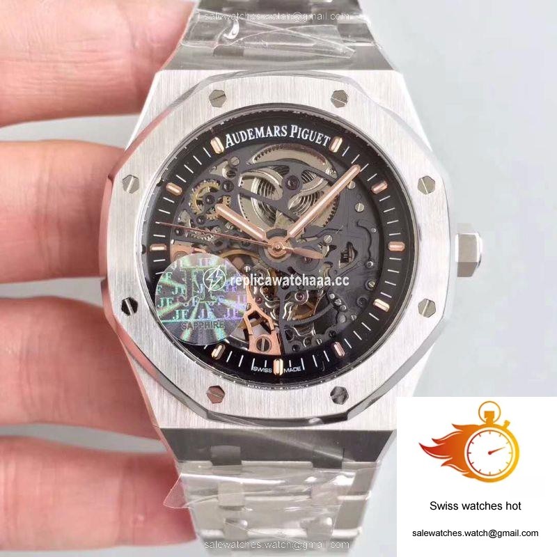 Audemars Piguet Royal Oak 15407ST.OO.1220ST.01 JF Factory Skeleton Dial 1 Audemars Piguet Royal Oak 15407ST.OO.1220ST.01 JF Factory Skeleton Dial 1