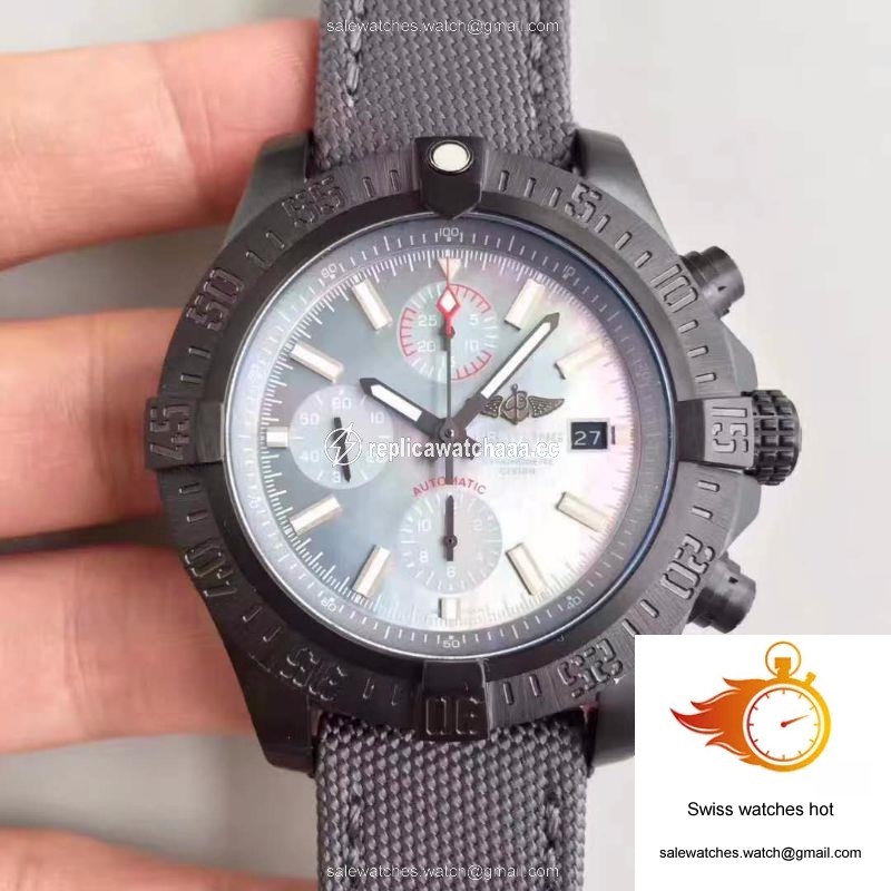 Breitling Avenger II USA Military Limited Edition M13371BU GF Factory Mother Of Pearl Dial 1 Breitling Avenger II USA Military Limited Edition M13371BU GF Factory Mother Of Pearl Dial 1