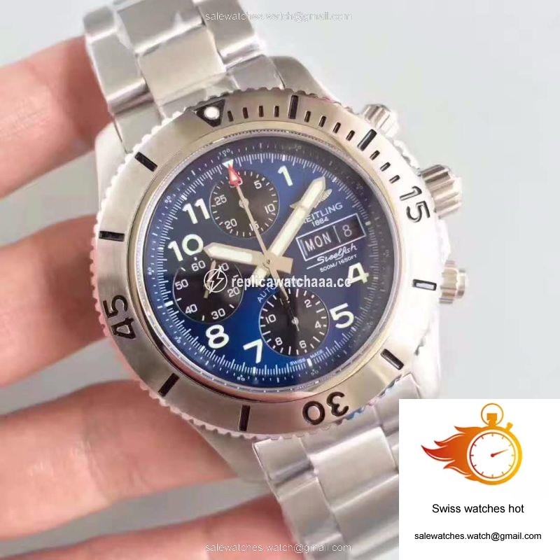 Breitling Superocean Chronograph Steelfish A13341C3/C893/227X/A20BASA.1 Blue Dial 1 Breitling Superocean Chronograph Steelfish A13341C3/C893/227X/A20BASA.1 Blue Dial 1