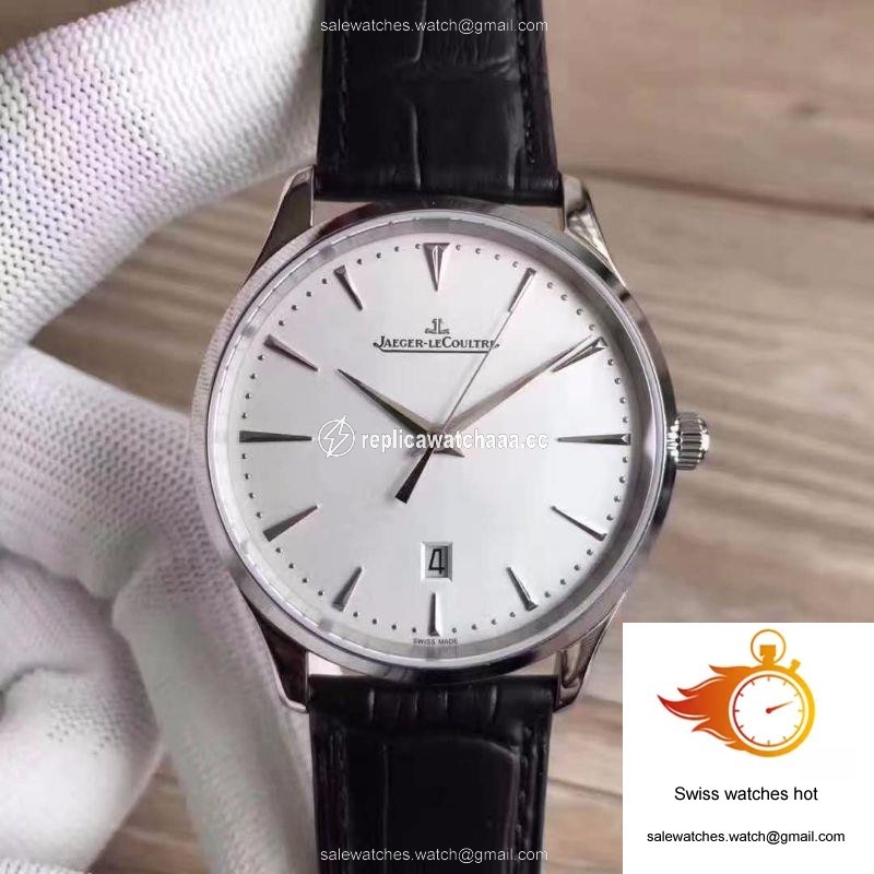 Jaeger-LeCoultre Master Ultra Thin Date 1288420 ZF Factory Silver Dial 1 Jaeger-LeCoultre Master Ultra Thin Date 1288420 ZF Factory Silver Dial 1