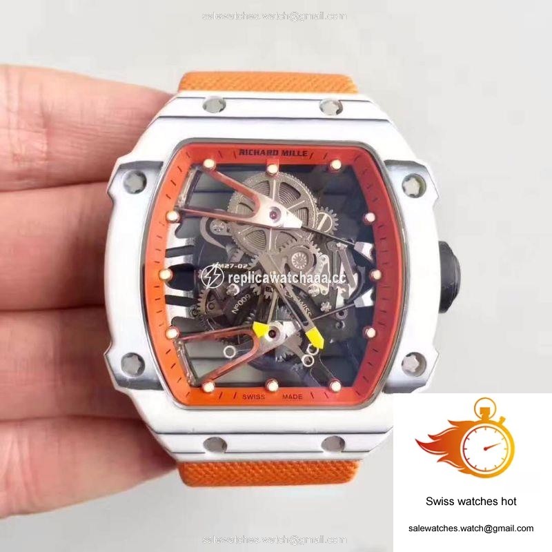 Richard Mille RM27-02 Forged Carbon Black and Skeleton Dial 1 Richard Mille RM27-02 Forged Carbon Black and Skeleton Dial 1