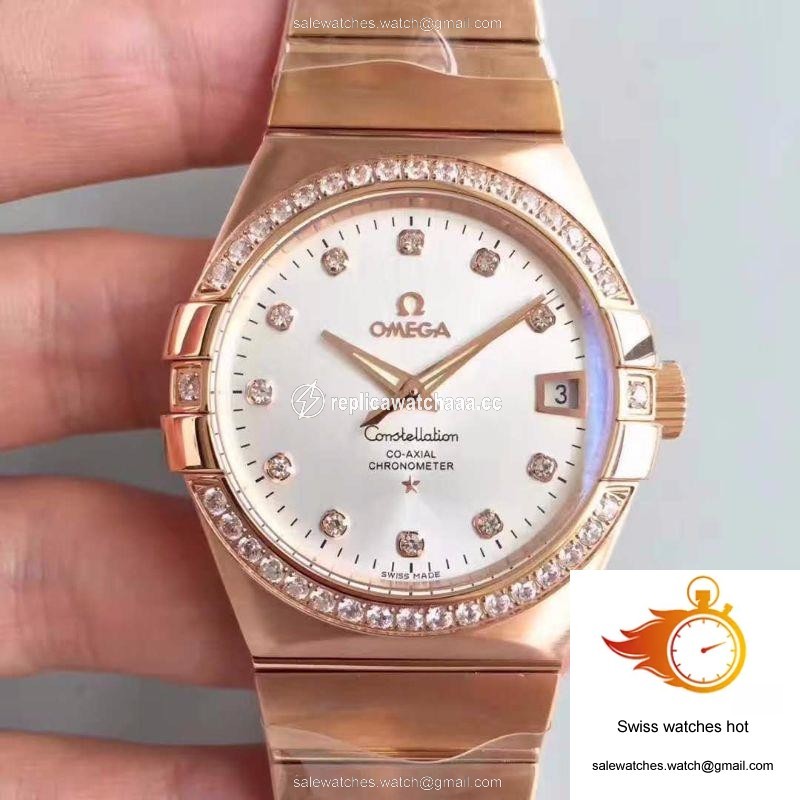Omega Constellation 123.25.38.21.52.001 38MM 3S Factory Rhodium Dial 1 Omega Constellation 123.25.38.21.52.001 38MM 3S Factory Rhodium Dial 1