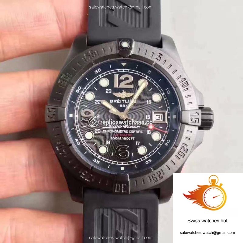 Breitling Superocean Steelfish A17390 GF Factory Black Dial 1 Breitling Superocean Steelfish A17390 GF Factory Black Dial 1
