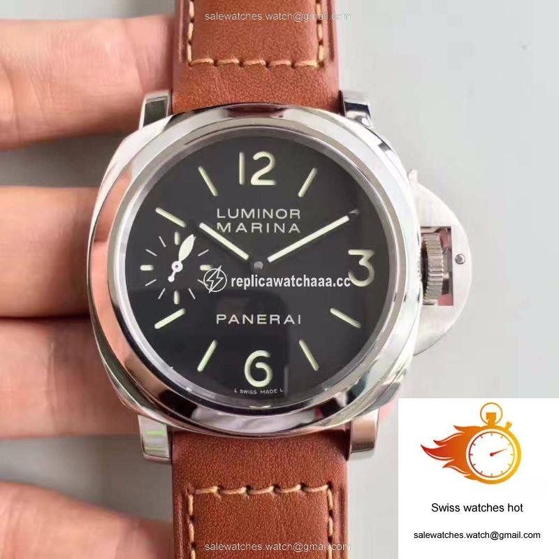 Panerai Luminor Marina PAM 111 Noob Factory Black Dial 1 Panerai Luminor Marina PAM 111 Noob Factory Black Dial 1
