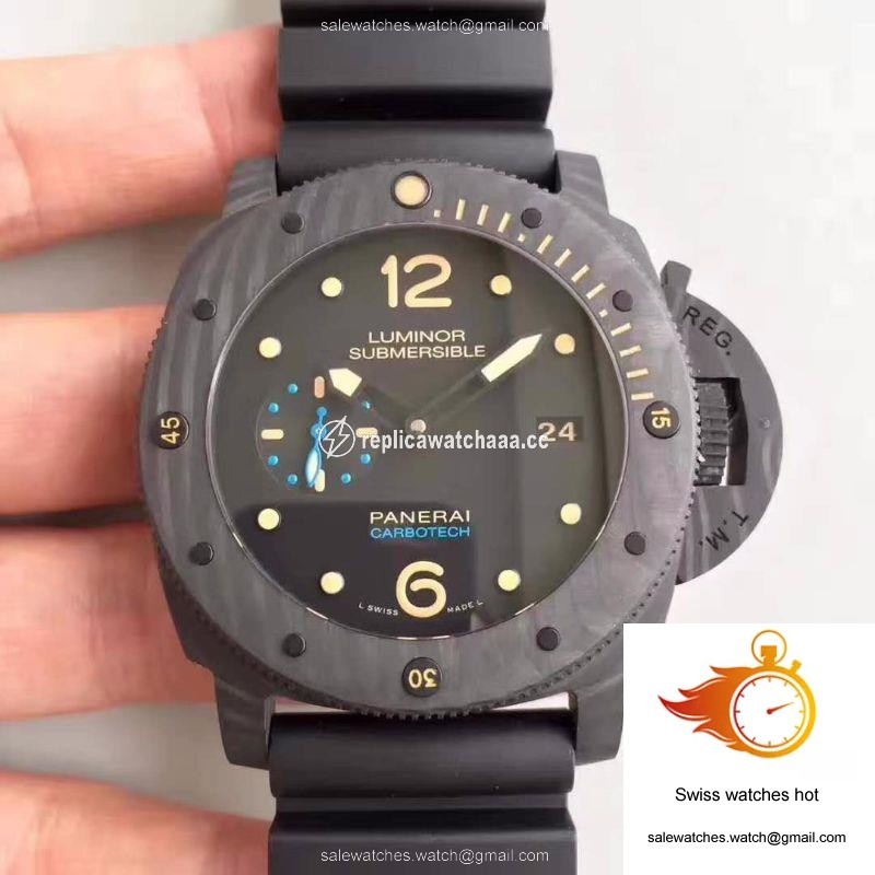 Panerai Luminor Submersible 1950 PAM616 VS Factory V3 Black Dial 1 Panerai Luminor Submersible 1950 PAM616 VS Factory V3 Black Dial 1