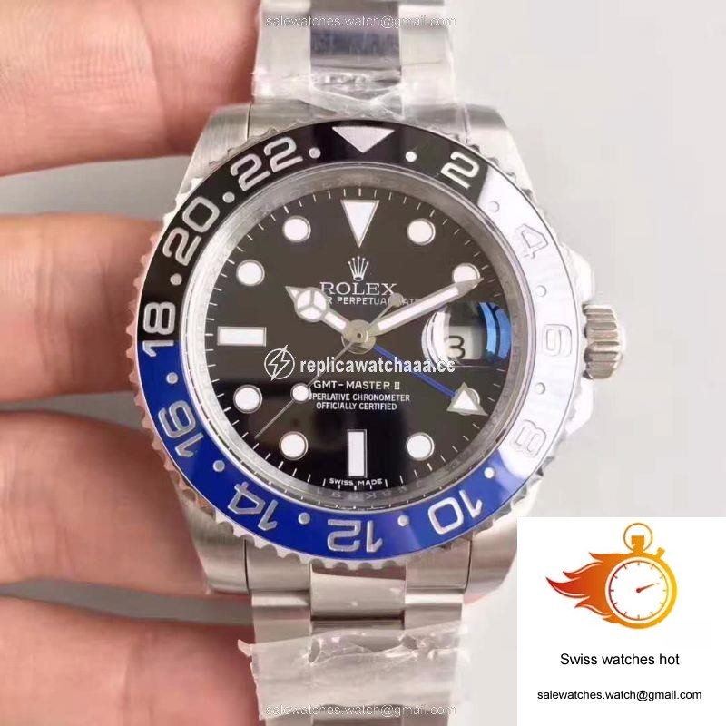 Rolex GMT Master II 116710BLNR Noob Factory V8 Black Dial 1 Rolex GMT Master II 116710BLNR Noob Factory V8 Black Dial 1
