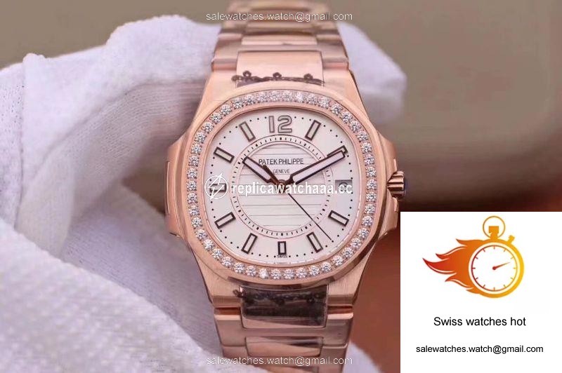 Patek Philippe Nautilus Ladies 7010/1R-011 Silver Dial 1 Patek Philippe Nautilus Ladies 7010/1R-011 Silver Dial 1
