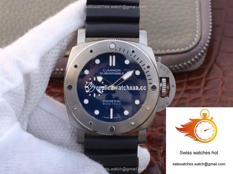Panerai Luminor Submersible 1950 BMG-TECH 3 Days Automatic PAM 692 XF Factory Blue Dial 1 Panerai Luminor Submersible 1950 BMG-TECH 3 Days Automatic PAM 692 XF Factory Blue Dial 1
