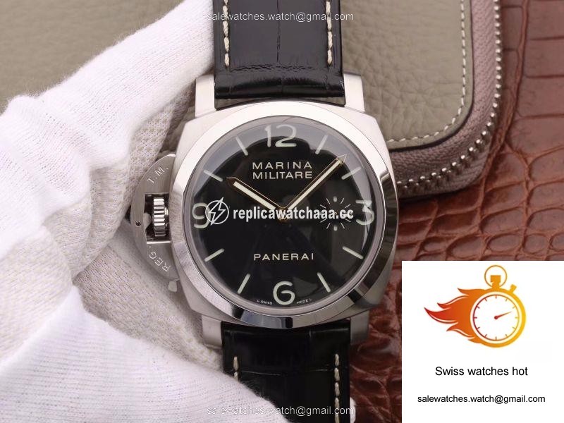 Panerai Luminor Marina Militare PAM 217 XF Factory Black Dial 1 Panerai Luminor Marina Militare PAM 217 XF Factory Black Dial 1