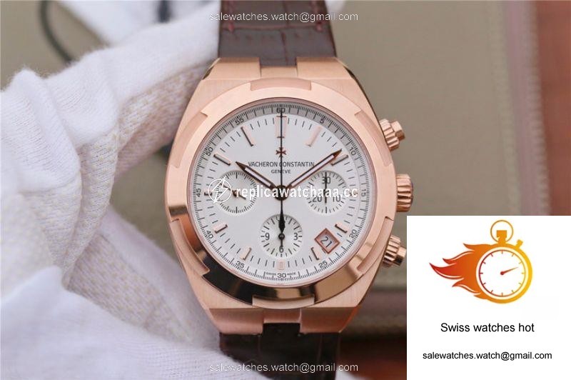 Vacheron Constantin Overseas Chronograph 5500V/000R-B074 8F Factory Silver Dial 1 Vacheron Constantin Overseas Chronograph 5500V/000R-B074 8F Factory Silver Dial 1