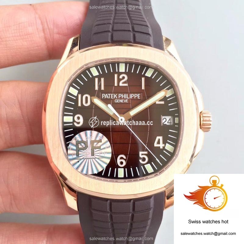 Patek Philippe Aquanaut Jumbo 5167R-001 PF Factory Chocolate Dial 1 Patek Philippe Aquanaut Jumbo 5167R-001 PF Factory Chocolate Dial 1