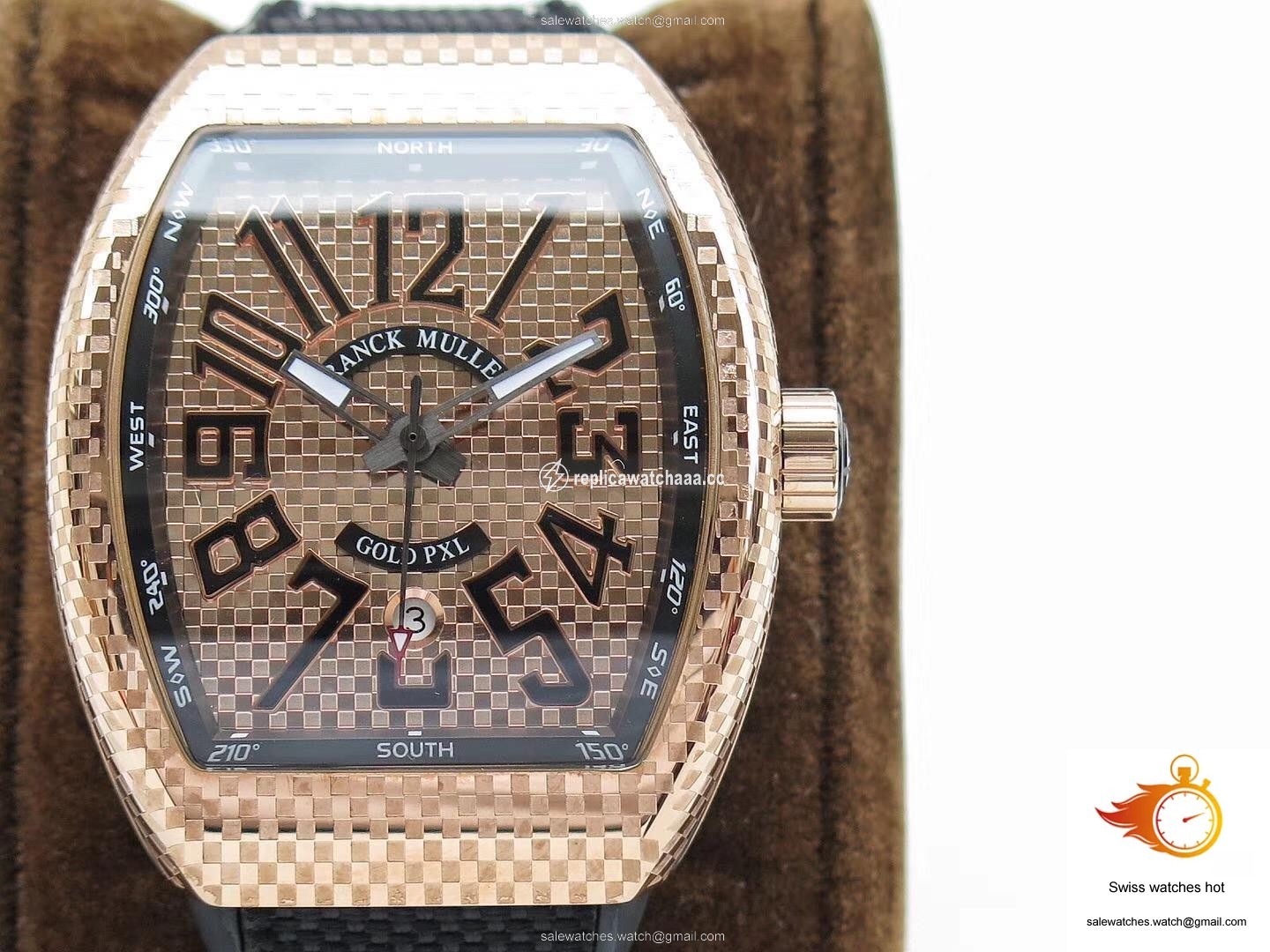 Franck Muller Vanguard V45 Rose Gold Dial 1 Franck Muller Vanguard V45 Rose Gold Dial 1