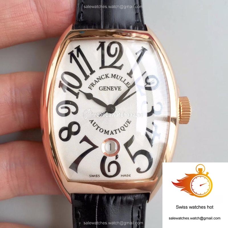Franck Muller Casablanca Date 8880 C DT GF Factory V2 Silver Dial 1 Franck Muller Casablanca Date 8880 C DT GF Factory V2 Silver Dial 1