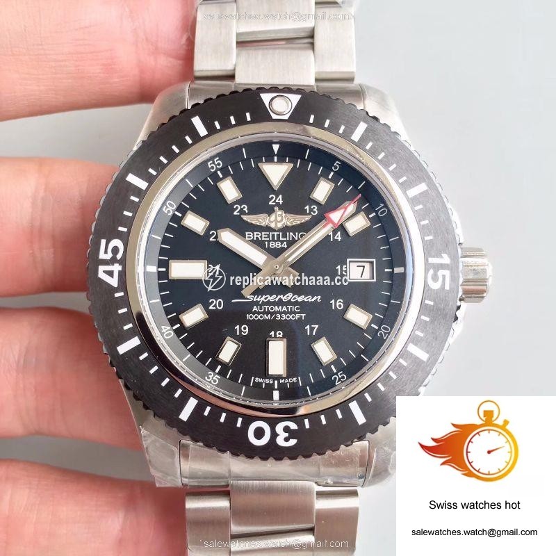 Breitling Superocean 44 Special Y1739310/BF45/162A GF Factory Black Dial 1 Breitling Superocean 44 Special Y1739310/BF45/162A GF Factory Black Dial 1