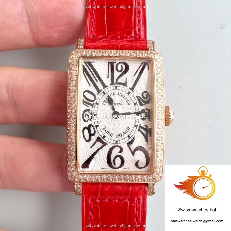 Franck Muller Ladies Long Island 1952 952 QZ D CD GF Factory Silver Dial 1 Franck Muller Ladies Long Island 1952 952 QZ D CD GF Factory Silver Dial 1