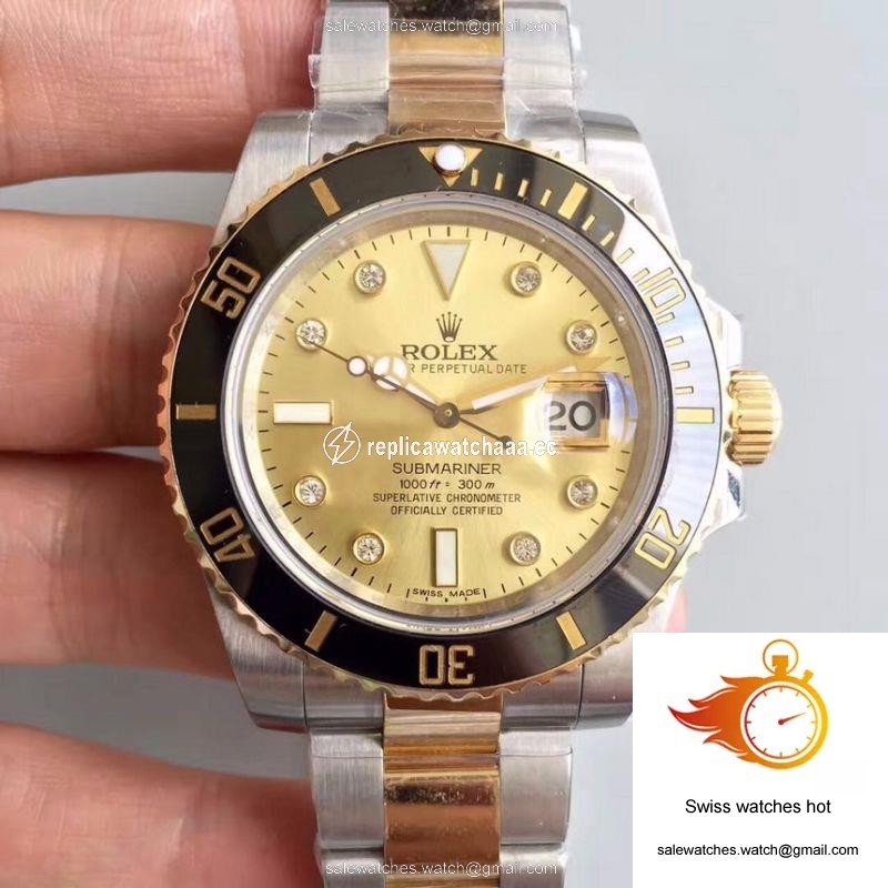 Rolex Submariner Date 116613LN 2018 Noob Factory V8 Champagne Dial 1 Rolex Submariner Date 116613LN 2018 Noob Factory V8 Champagne Dial 1