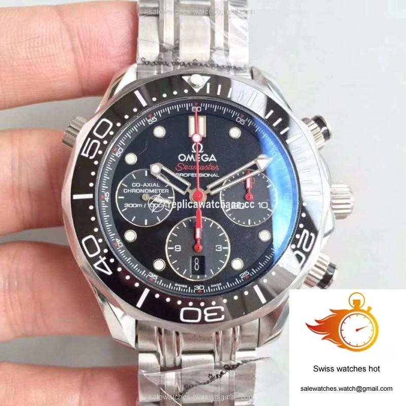 Omega Seamaster Diver 300M Co-Axial Chronograph 44MM 212.30.44.50.01.001 V2 Black Dial 1 Omega Seamaster Diver 300M Co-Axial Chronograph 44MM 212.30.44.50.01.001 V2 Black Dial 1