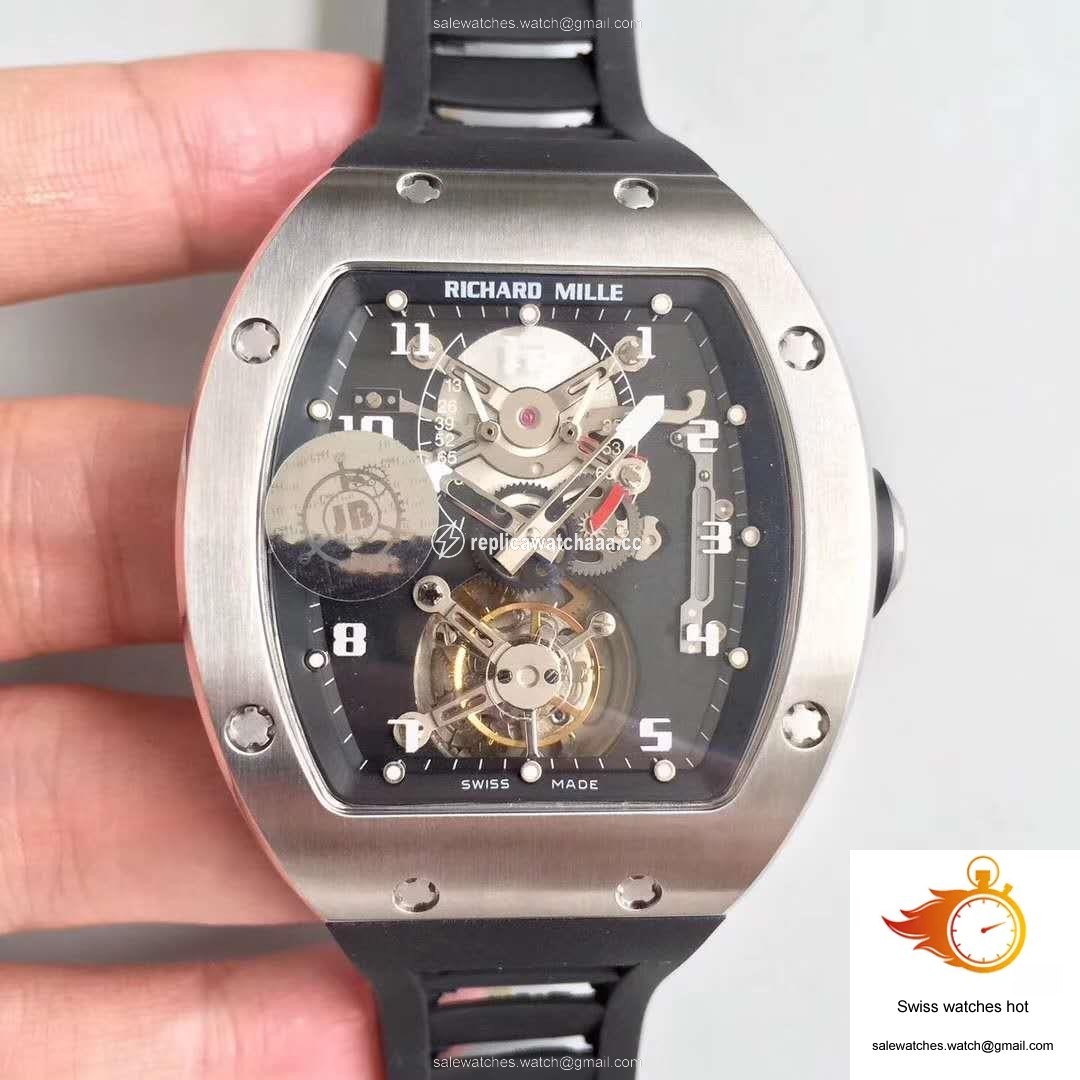 Richard Mille RM001 Tourbillon JB Factory Black Dial 1 Richard Mille RM001 Tourbillon JB Factory Black Dial 1