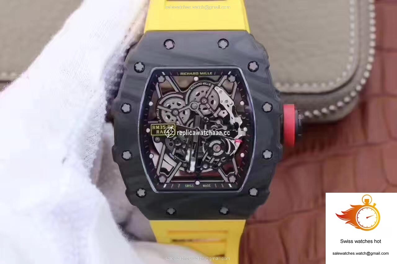 Richard Mille RM35-02 Rafael Nadal KV Factory Black Skeleton Dial 1 Richard Mille RM35-02 Rafael Nadal KV Factory Black Skeleton Dial 1