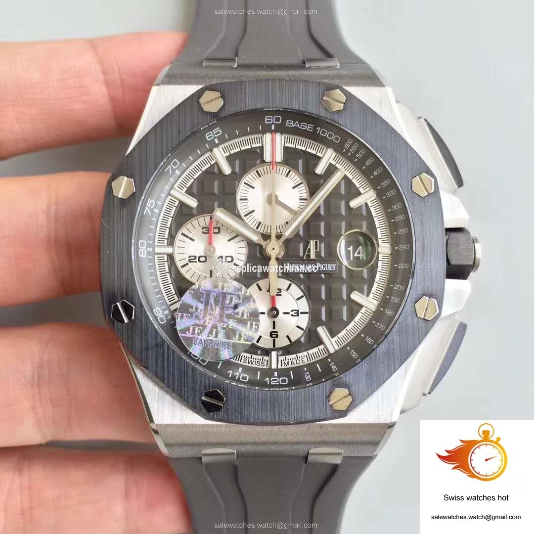 Audemars Piguet Royal Oak Offshore 26400IO.OO.A004CA.01 JF Factory V2 Black Dial 1 Audemars Piguet Royal Oak Offshore 26400IO.OO.A004CA.01 JF Factory V2 Black Dial 1