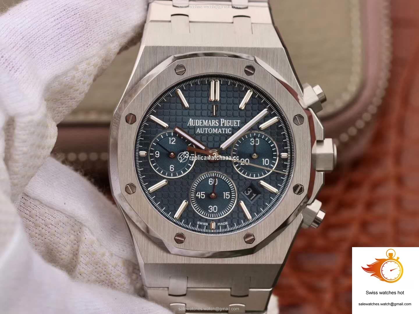 Audemars Piguet Royal Oak Chronograph 26320ST.OO.1220ST.03 OM Factory Black Dial 1 Audemars Piguet Royal Oak Chronograph 26320ST.OO.1220ST.03 OM Factory Black Dial 1